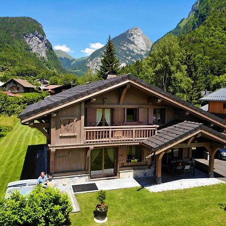 Chalet Luxe Les Mélèzes Samoëns Extérieur photo