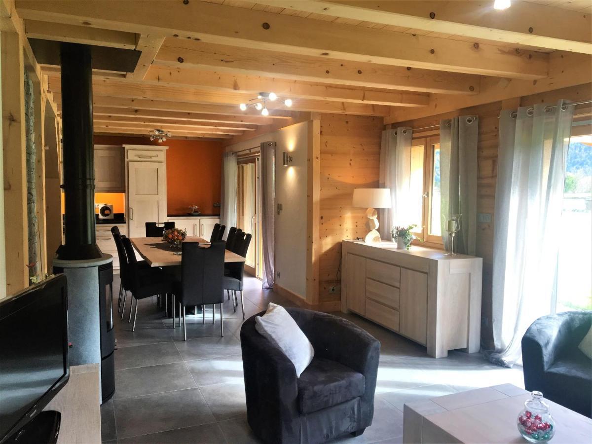 Chalet Luxe Les Mélèzes Samoëns Extérieur photo