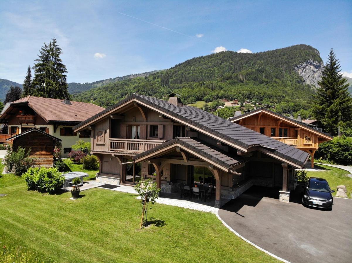 Chalet Luxe Les Mélèzes Samoëns Extérieur photo