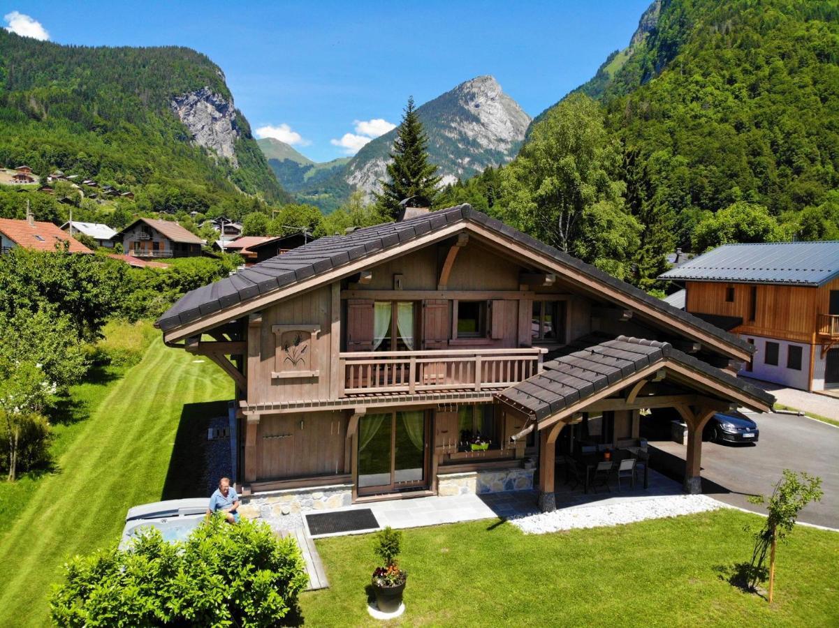 Chalet Luxe Les Mélèzes Samoëns Extérieur photo