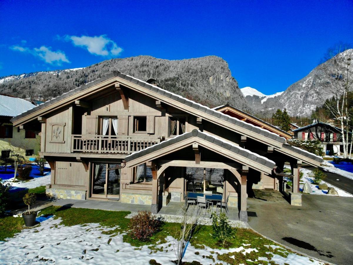 Chalet Luxe Les Mélèzes Samoëns Extérieur photo